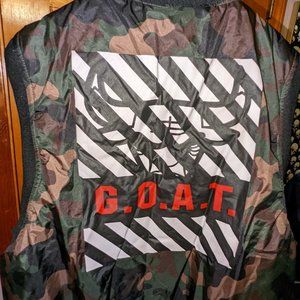 1738 N.Y. GOAT #23 Micheal Jordon Camo Vest Size XL Chicago Bulls